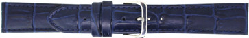 Bracelet de montre Universel 805.05 / 20MM Cuir Bleu 20mm